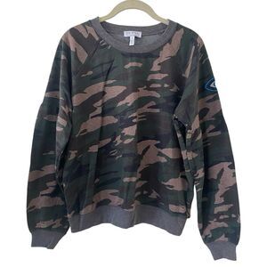 Sofia by Sofia Vergara Camo Sweatshirt Size M